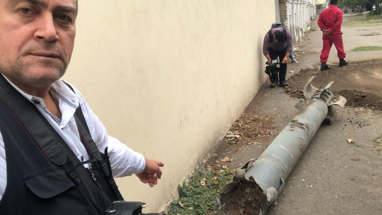 Rus yapımı füze böyle götürüldü