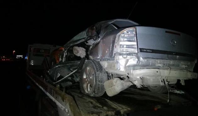 Malatya'da işçi servisi otomobille çarpıştı