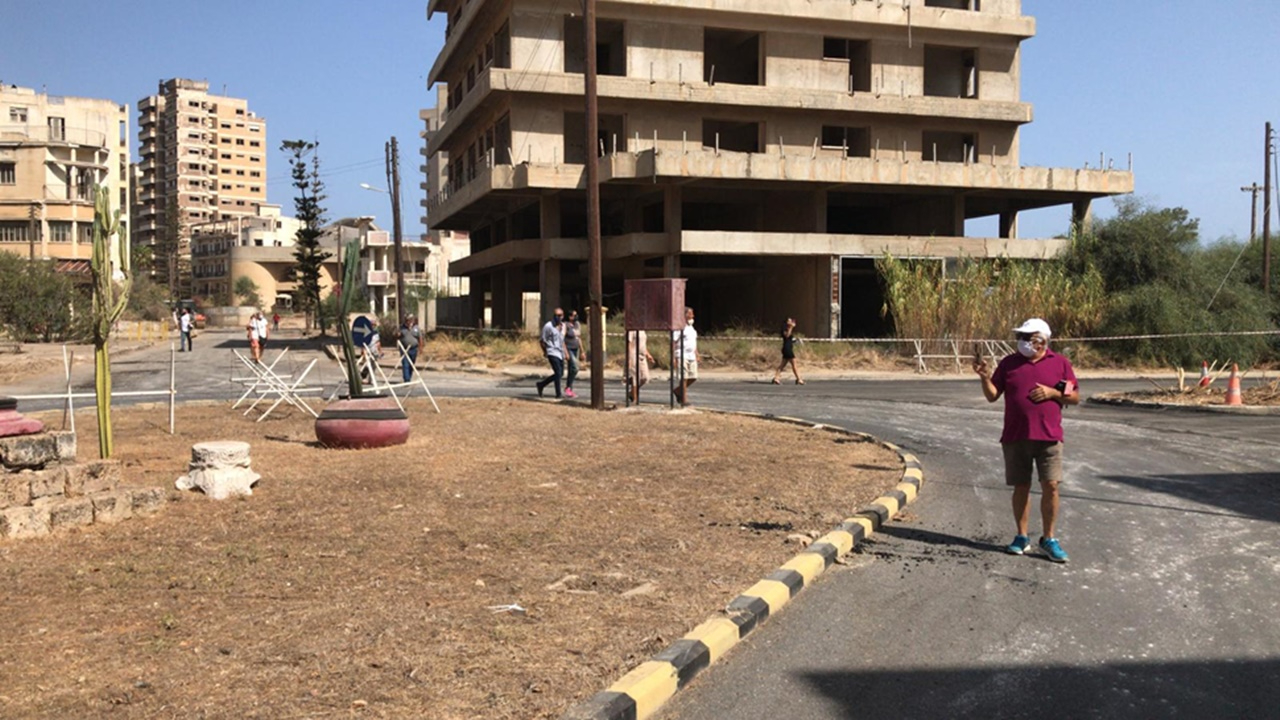 Kapalı Maraş'ın bir kısmı açıldı
