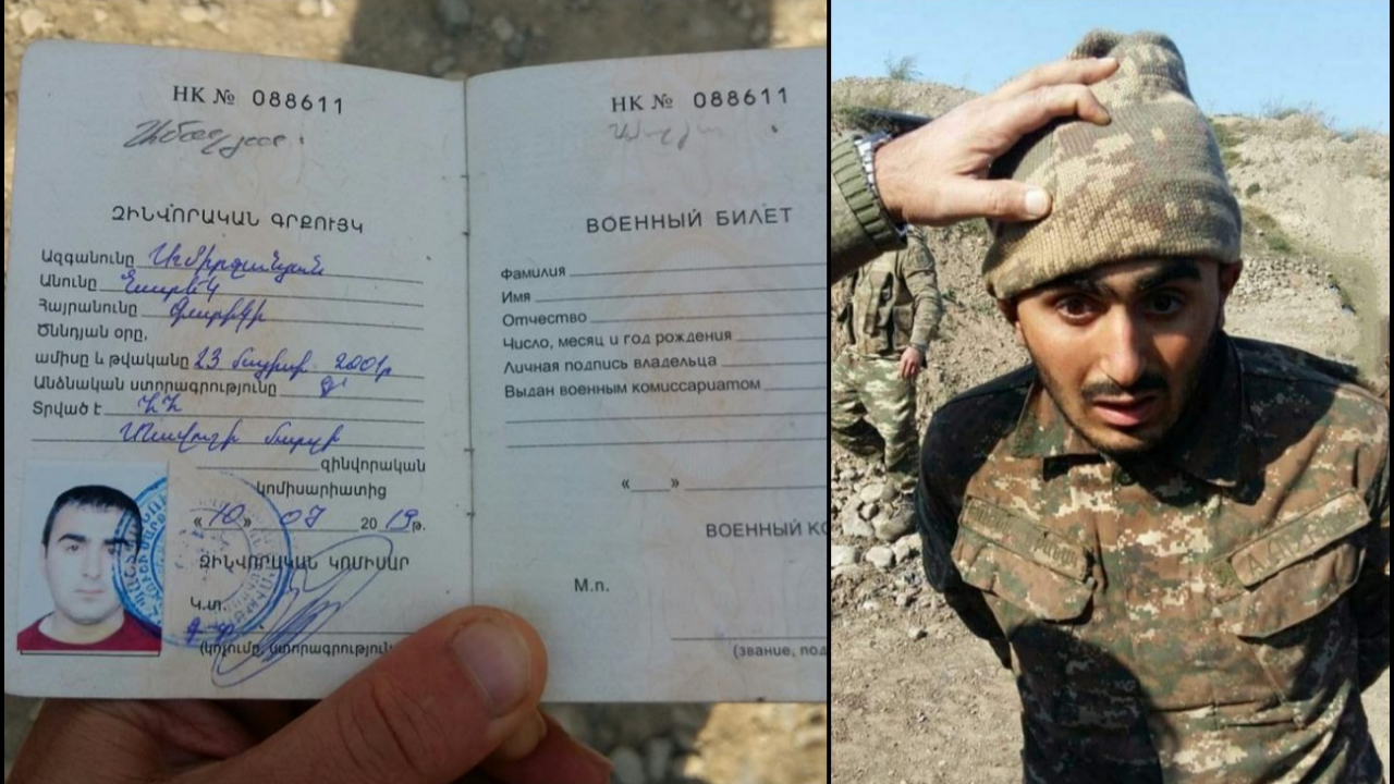 İşgalci Ermenistan askerleri esir düştü
