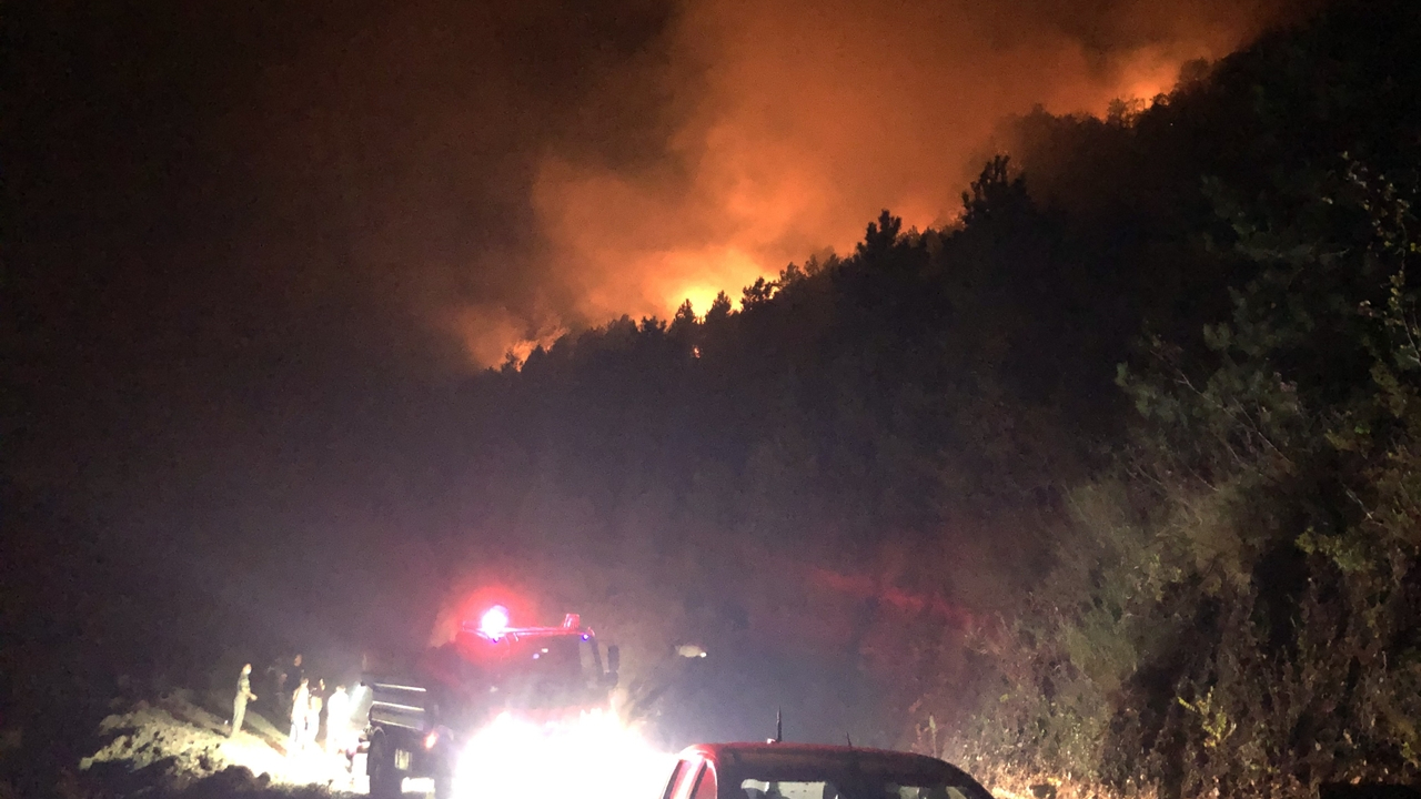 Kastamonu'daki orman yangını söndürüldü