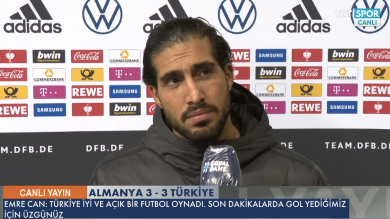 Emre Can'ı çok üzdük