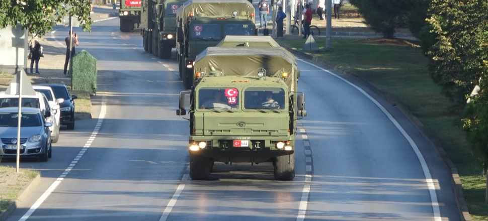 S-400, Samsun'dan böyle geçti