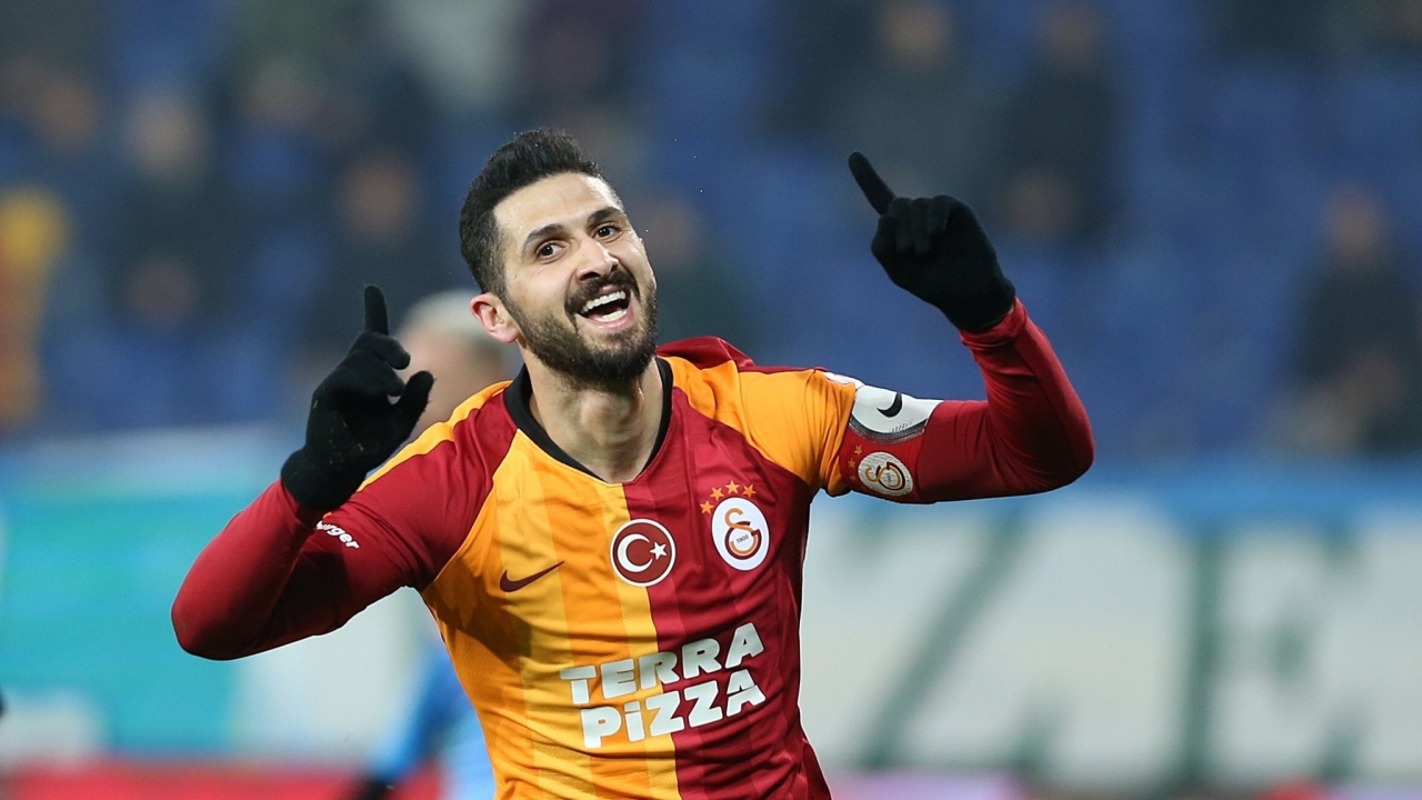 Galatasaray'da Emre Akbaba sevinci