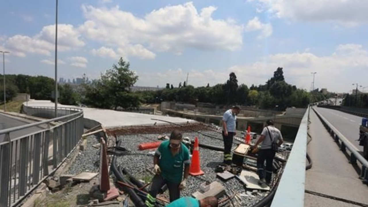 O metrobüs durağı 2 hafta sonu kapatılacak