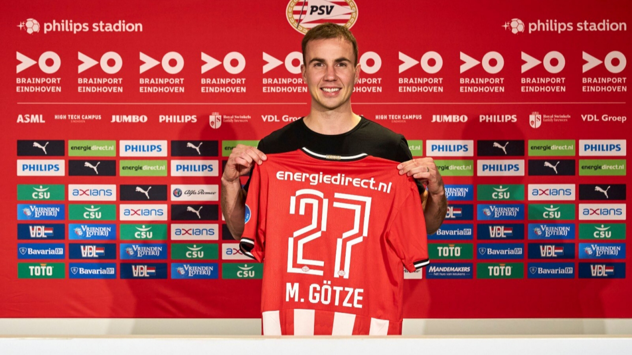 Mario Götze'nin yeni takımı PSV oldu