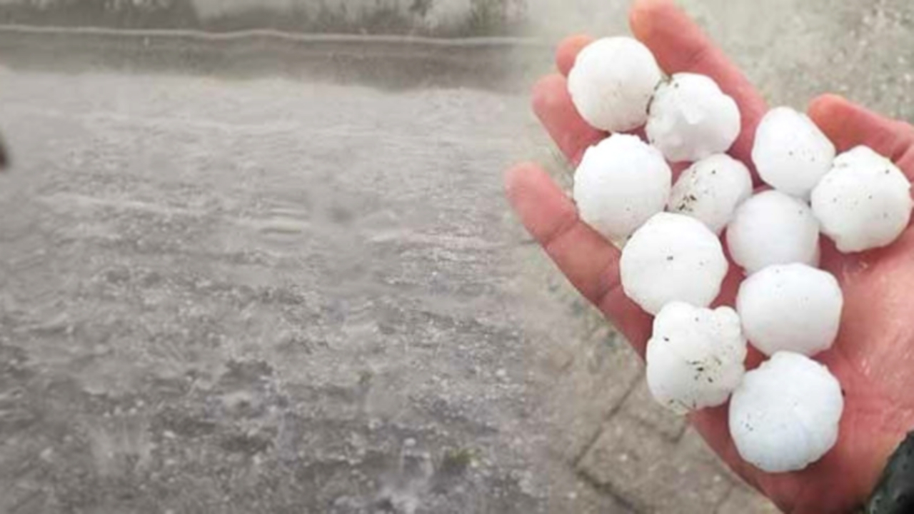 Meteoroloji'den Marmara'ya yağış ve dolu uyarısı