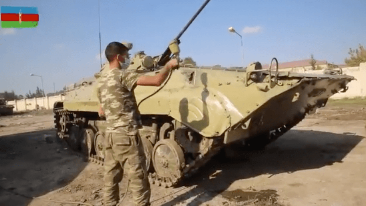 Ermenistan'ın kaçarken bıraktığı tanklar Azerbaycan ordusu envanterinde