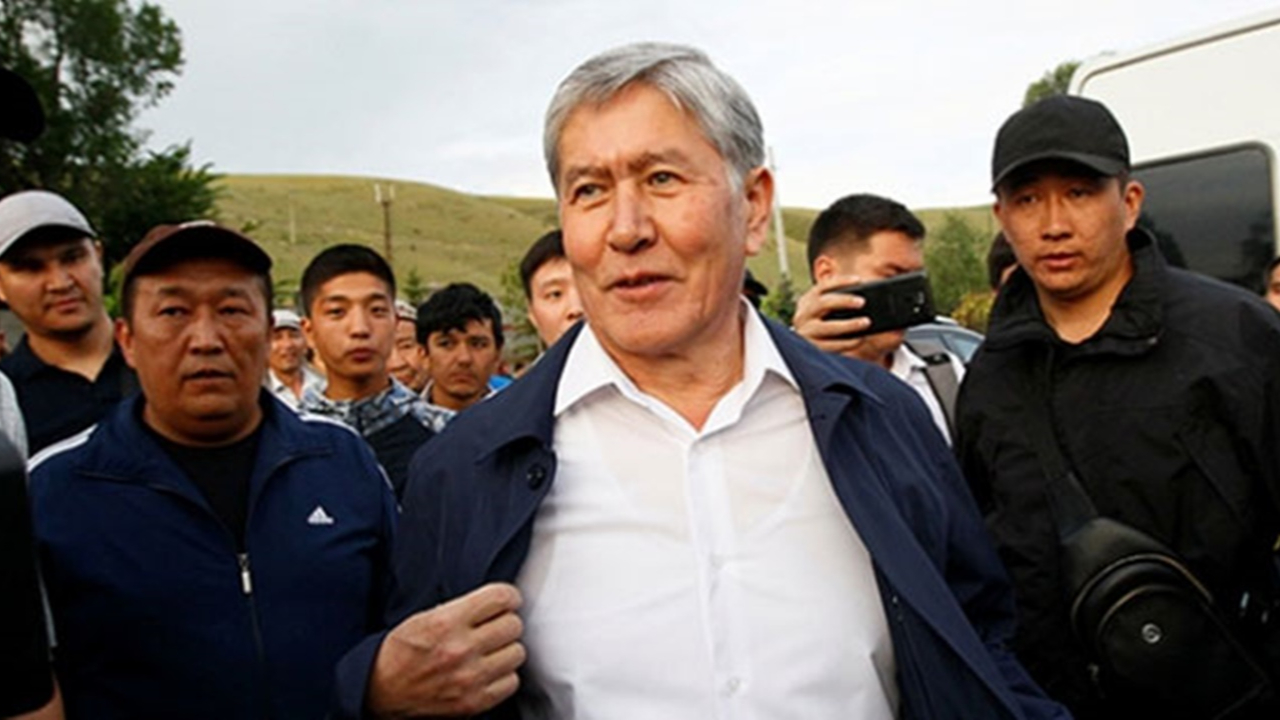 Kırgızistan eski Cumhurbaşkanı Atambayev ve iki koruması gözaltına alındı