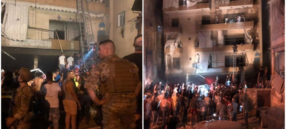 Lübnan'da korkunç patlama