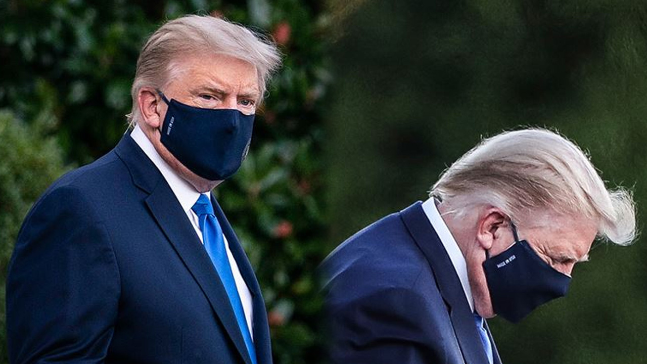 ABD Başkanı Trump canlı yayında öksürük krizine girdi!