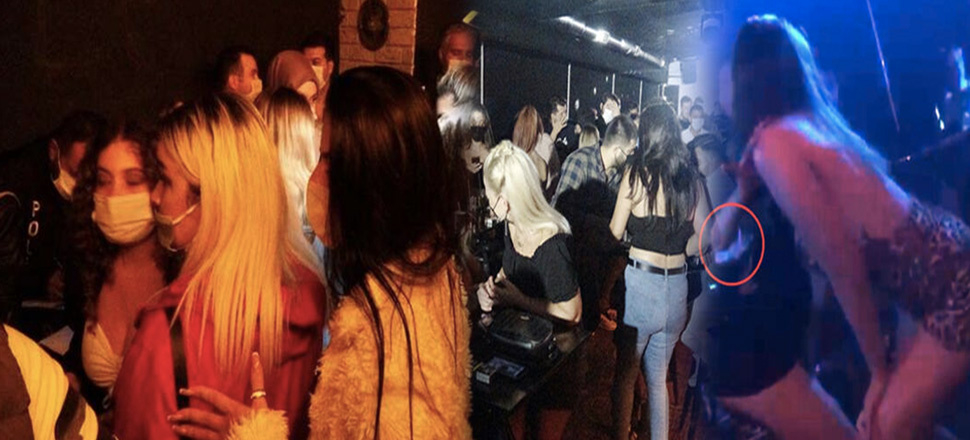 Polis 'korona parti'sini bastı! Ceza yağdı...
