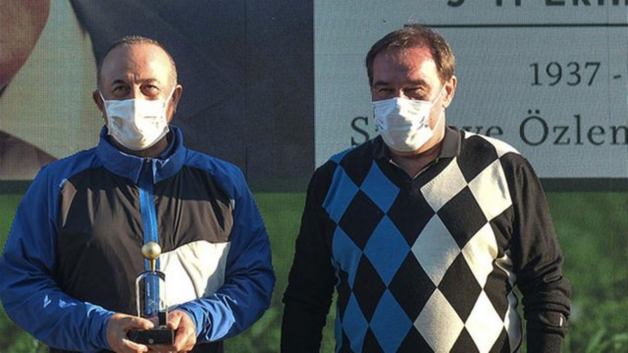 Erdoğan Demirören Golf Turnuvası'na Çavuşoğlu damgası