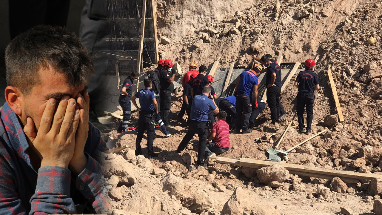 İstinat duvarı yapımında göçük: 2 işçi hayatını kaybetti!