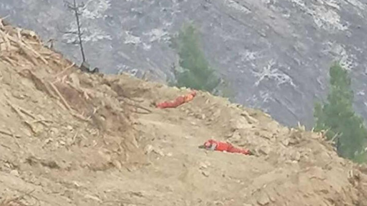 İşçiler toprakta uyuyup kaldı...