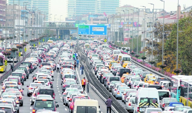 İstanbul trafiği nefes aldı...