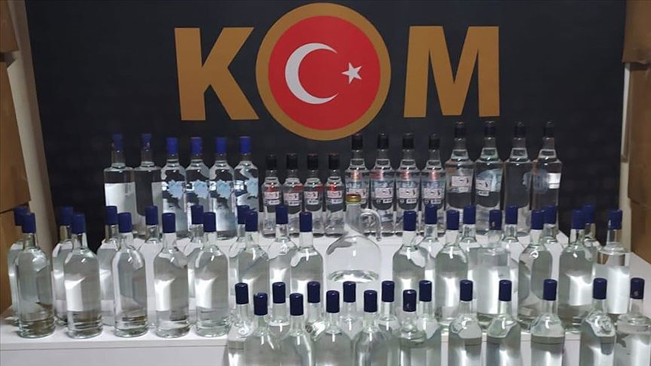 Yurt genelinde sahte alkol operasyonu