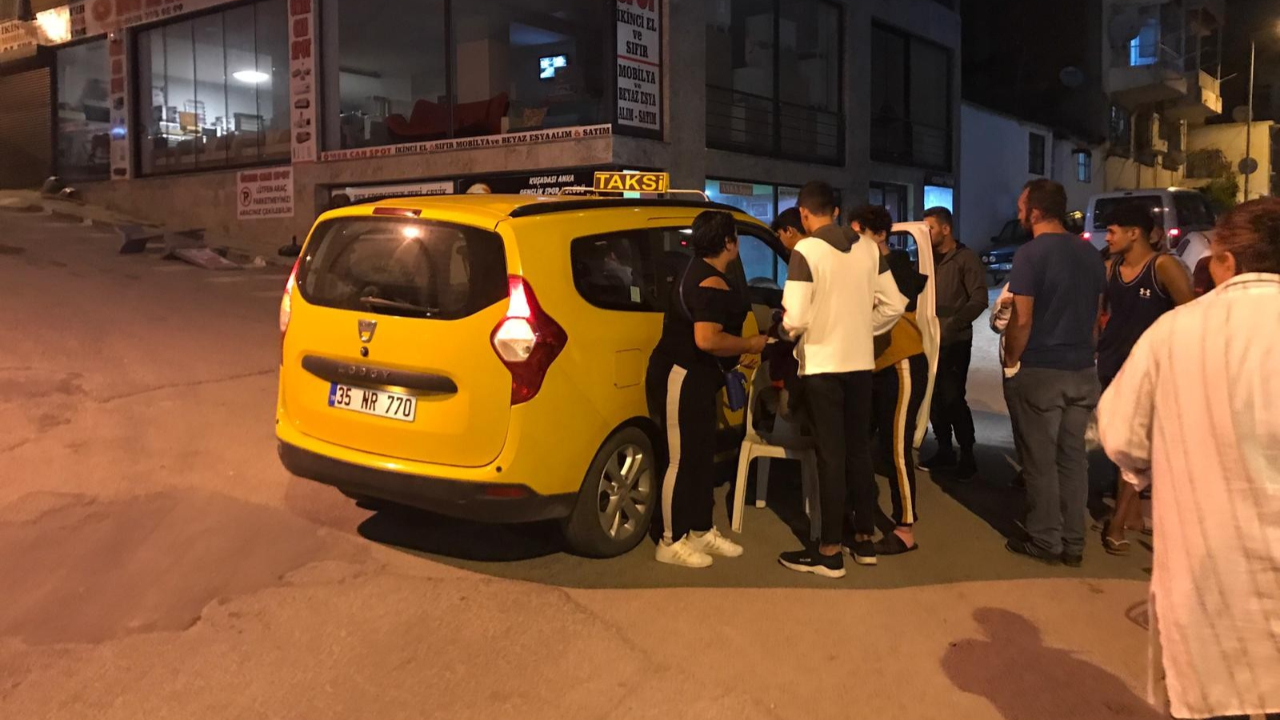 Taksiciye haykırdı: Beni neden dövdün!