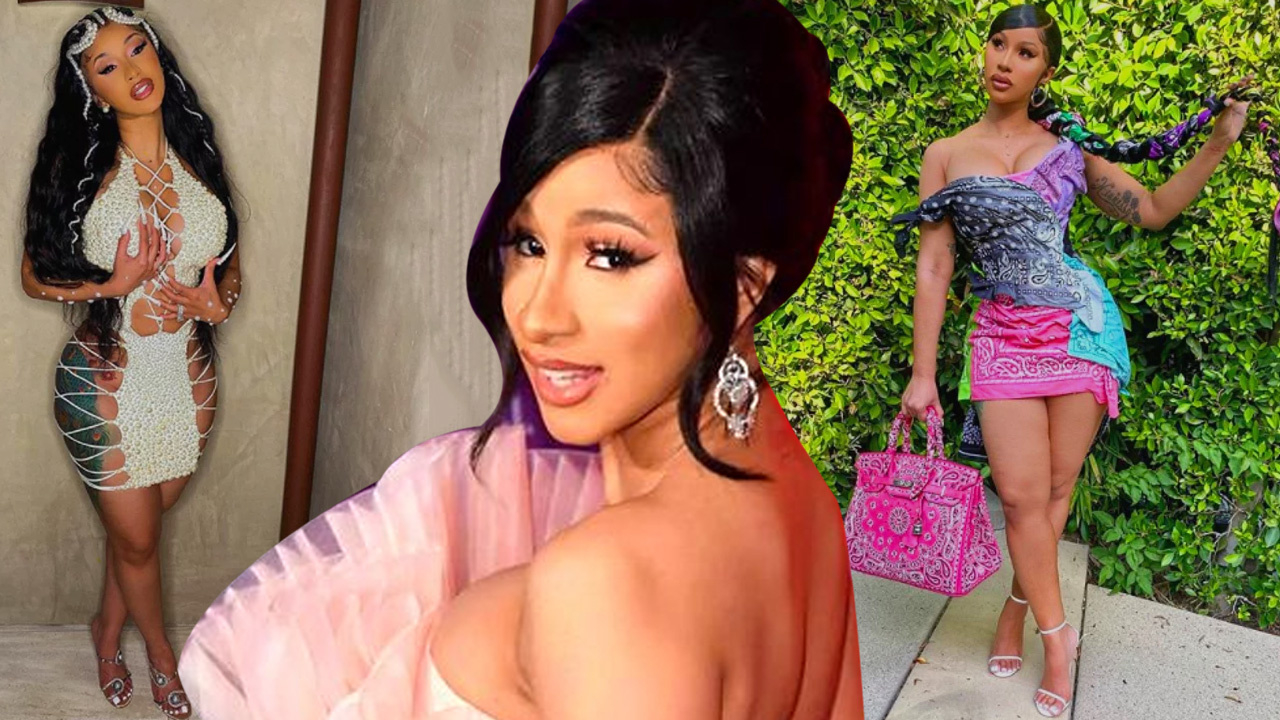 Rapçi Cardi B sosyal medyadan yanlışlıkla çıplak fotoğrafını paylaştı!