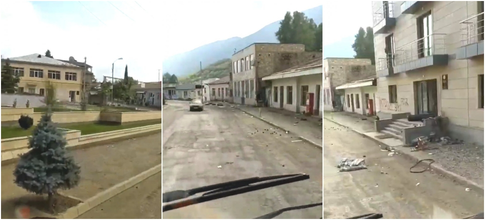 İşgalden kurtulan Hadrut'tan yeni görüntü