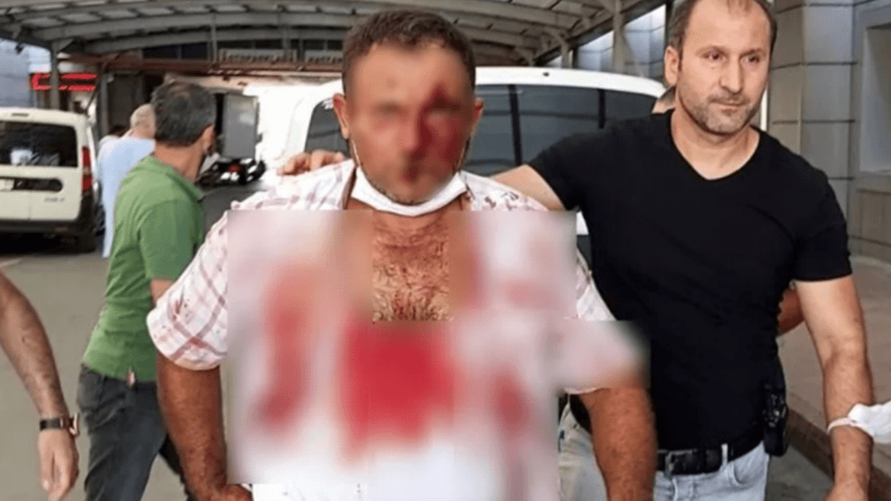 Salça kazanı için öz oğlunu öldürdü