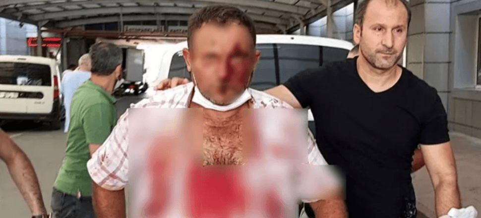 Salça kazanı için öz oğlunu öldürdü