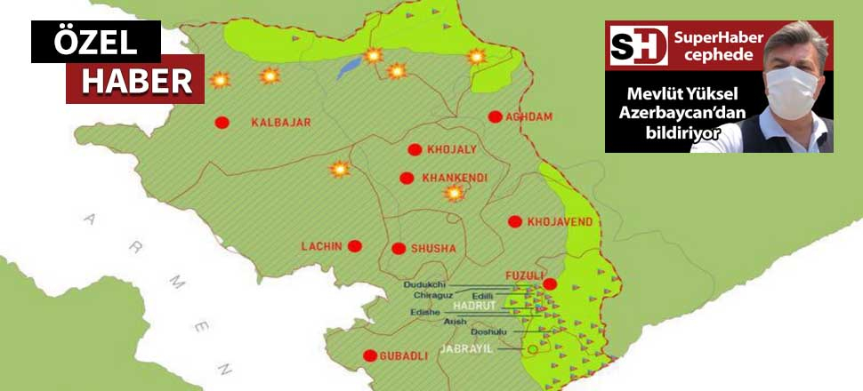 Azerbaycan ordusu 1 şehir, 48 köyü kurtardı