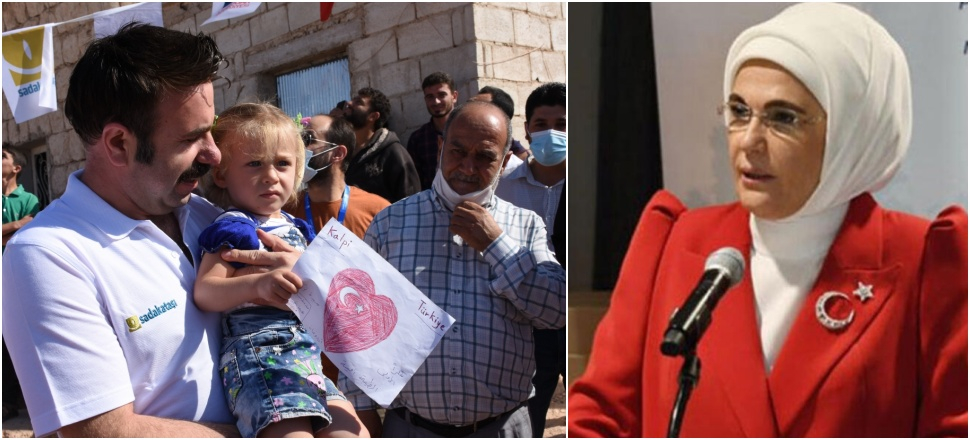 Emine Erdoğan 50 ev bağışladı