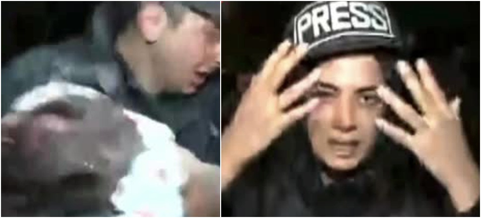 CNN Türk muhabirinin zor anları