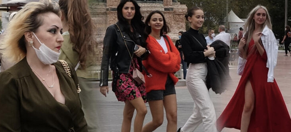 İstanbul'da maske takmayan turistler uyarıldı!