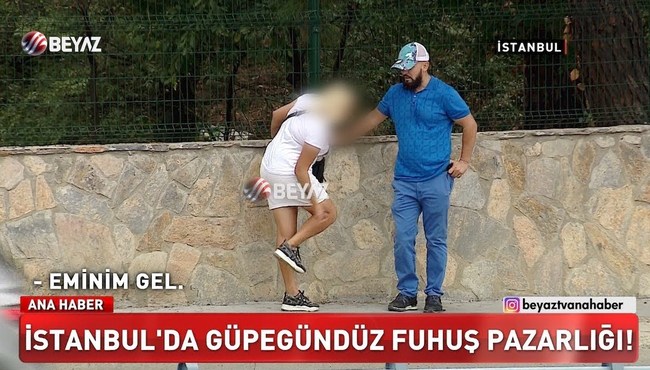 Beyaz TV muhabiri fuhuş pazarlığı yaptı!
