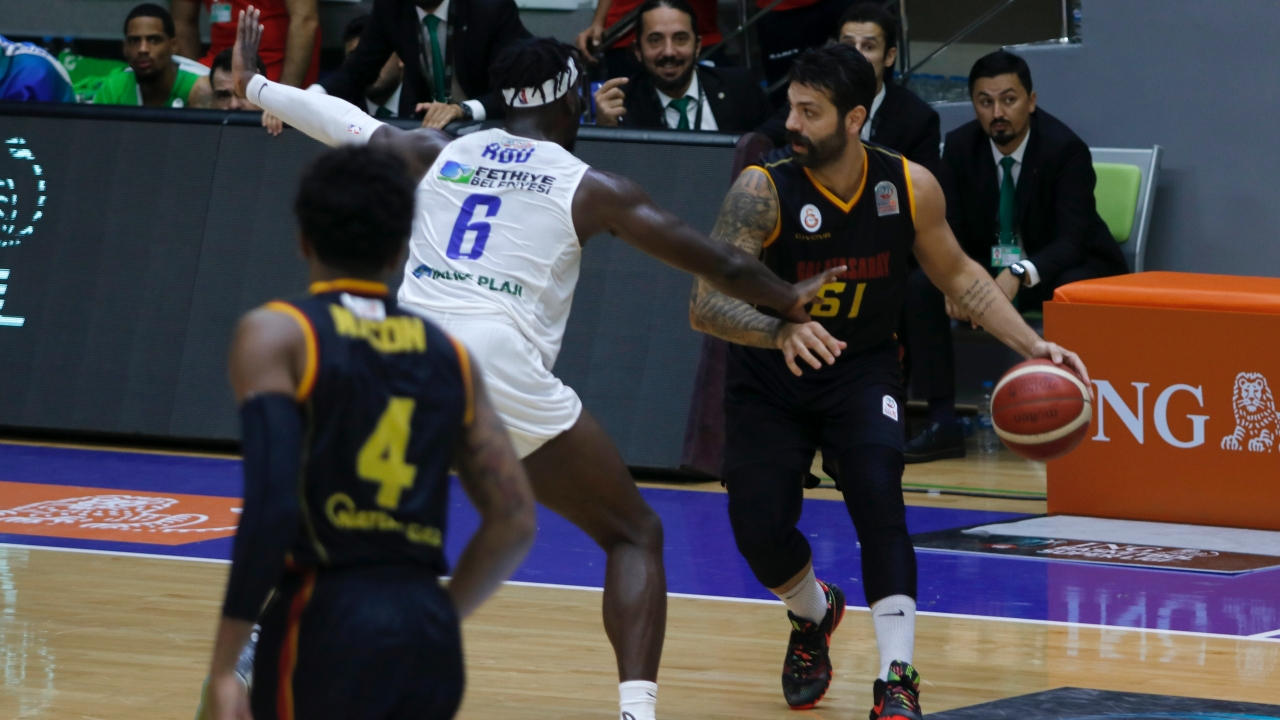 Lokman Hekim Fethiye Belediyespor, Galatasaray'ı uzatmada devirdi: 91-82