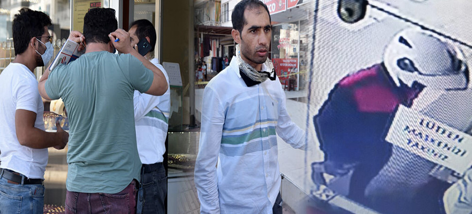 Antalya'da polis üniformalı kuyumcu soygunu!