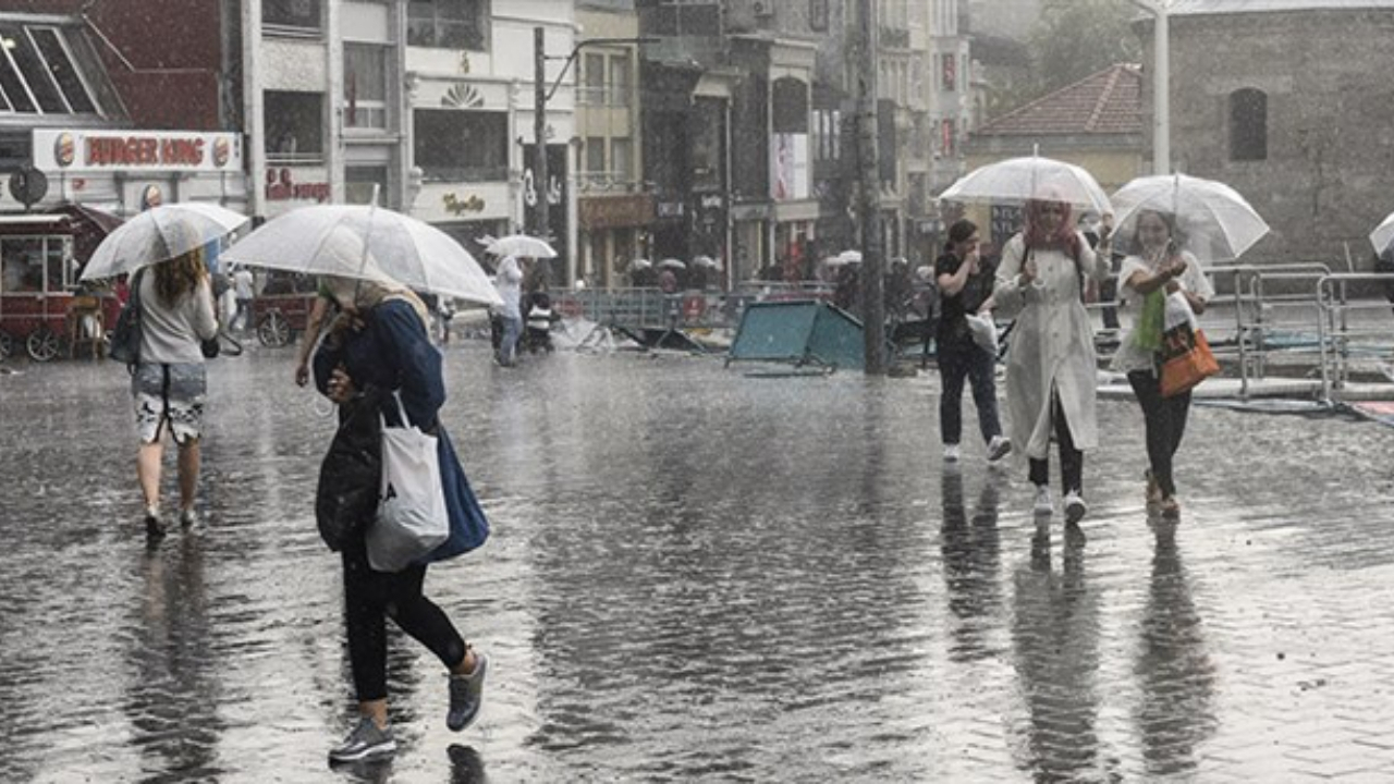 Meteoroloji'den kuvvetli sağanak uyarısı