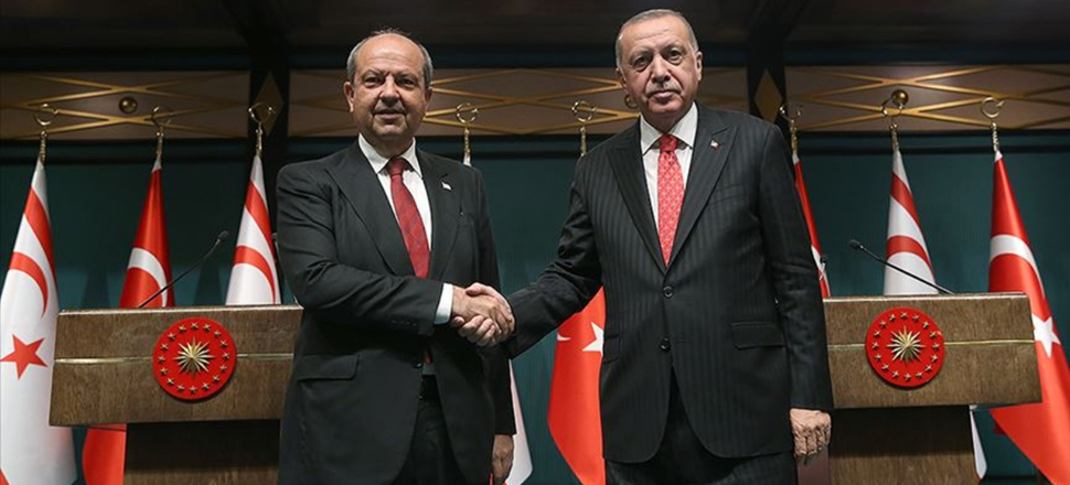 Erdoğan, Ersin Tatar'ı tebrik etti