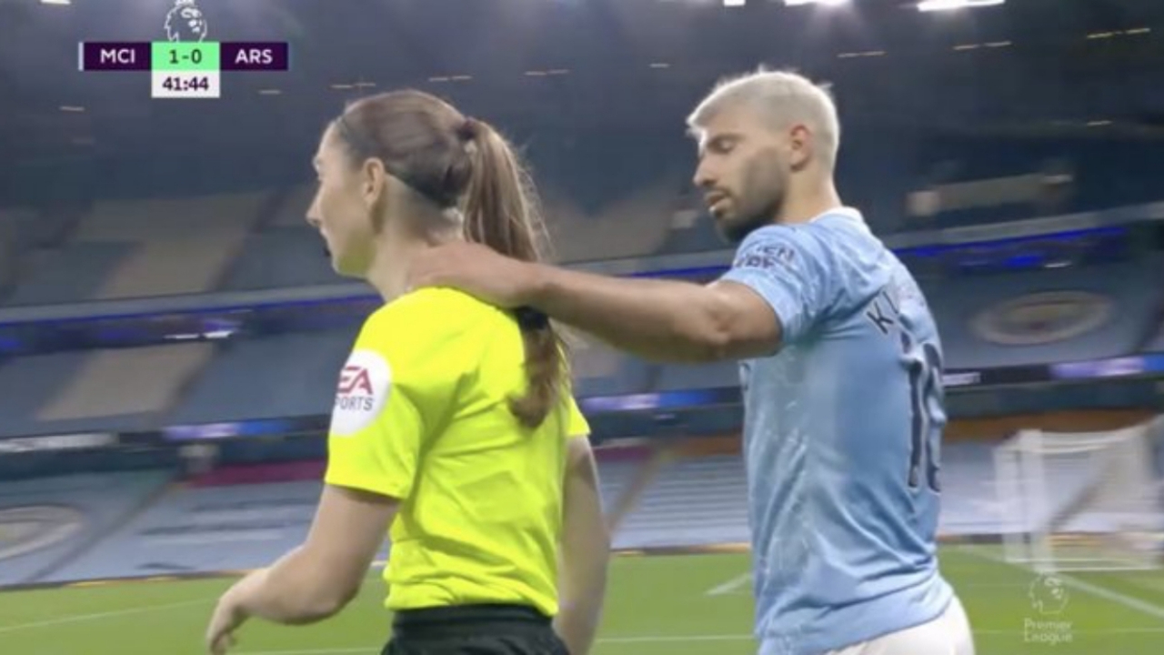 Pep Guardiola, "Sian Massey-Ellis krizi"nde Agüero'yu savundu