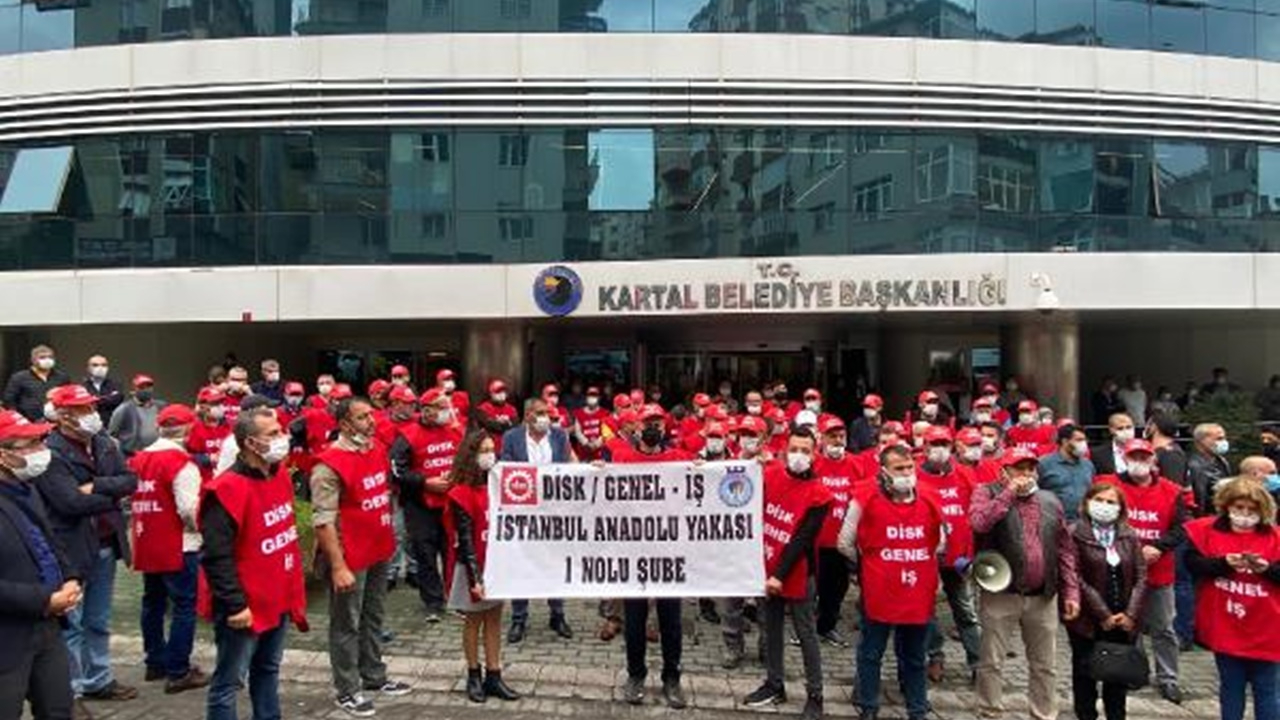 CHP'li Kartal Belediyesi'nde grev kararı