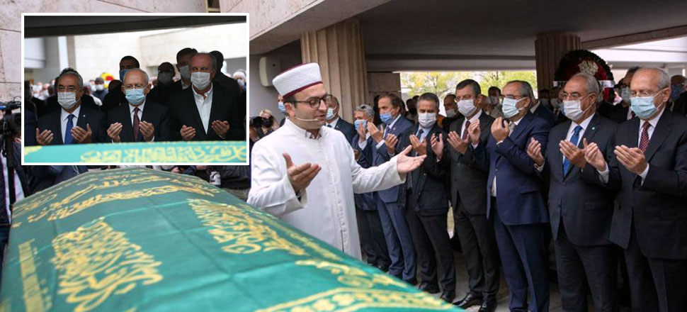 CHP cenazede İnce'yi sansürledi!