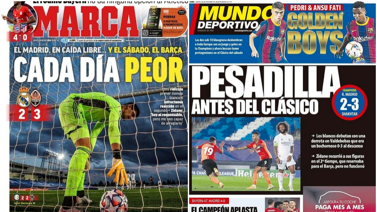 Real Madrid serbest düşüşte