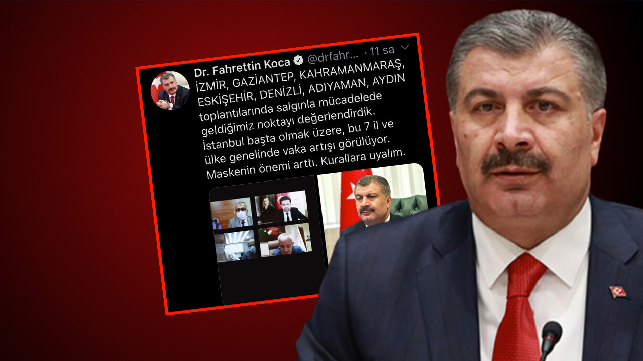 Bakan Koca ısrarla ismini vurguladı
