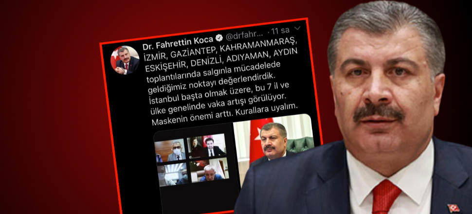 Bakan Koca ısrarla ismini vurguladı