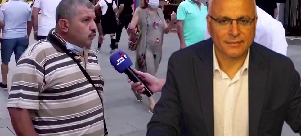 Bir meczubu sahneye atıp Erdoğan'a 'vatan haini' dediler!