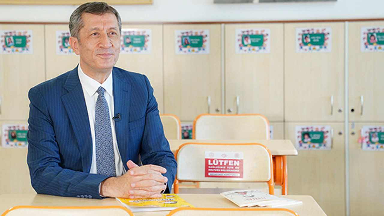 Milli Eğitim Bakanı Ziya Selçuk: 'Hedef tamamen yüz yüze eğitim'