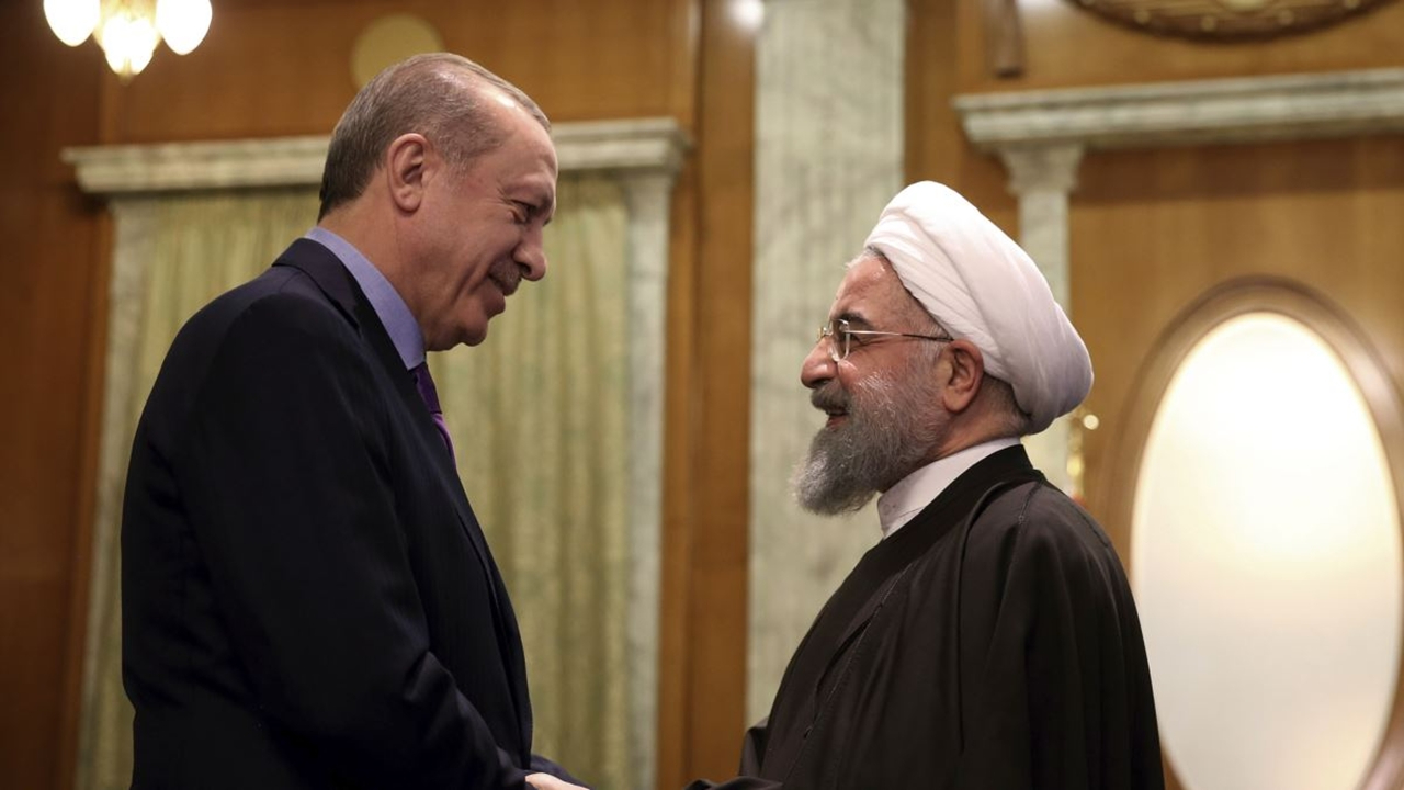 Cumhurbaşkanı Erdoğan Ruhani'yle görüştü