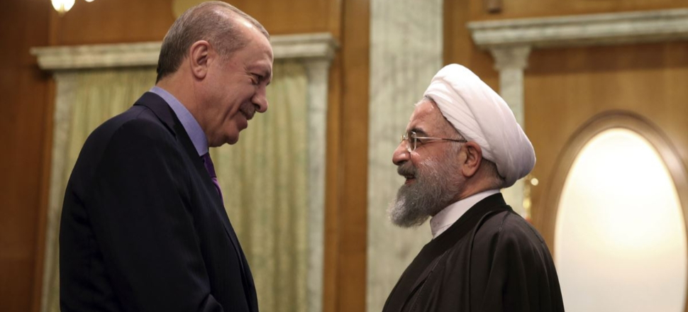 Cumhurbaşkanı Erdoğan Ruhani'yle görüştü