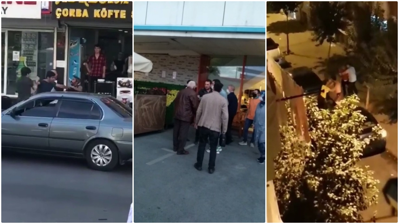 İstanbul sokaklarında yumruklar konuştu