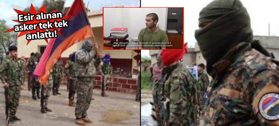 PKK'lı teröristler Ermenistan saflarında!