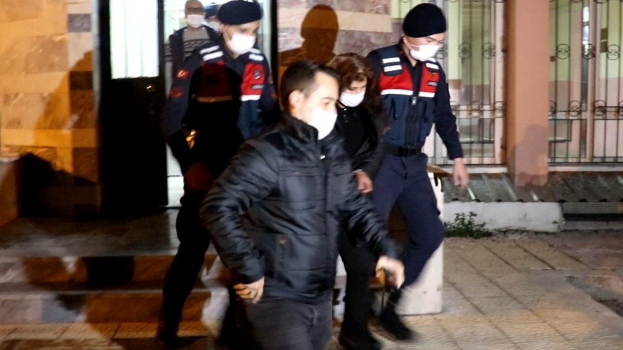 Kocasını öldürüp yakan kadın tutuklandı