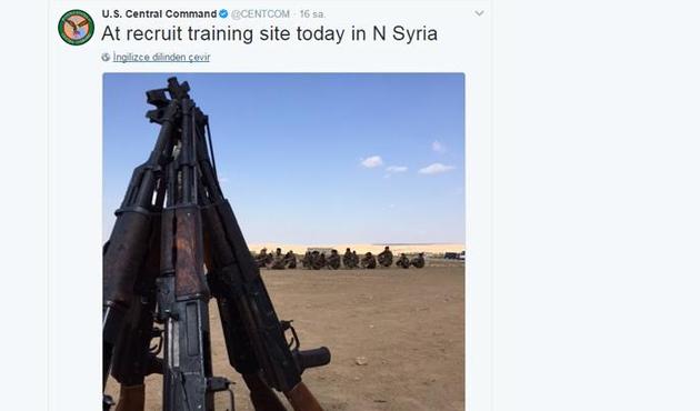 CENTCOM, silahların fotoğraflarını paylaştı
