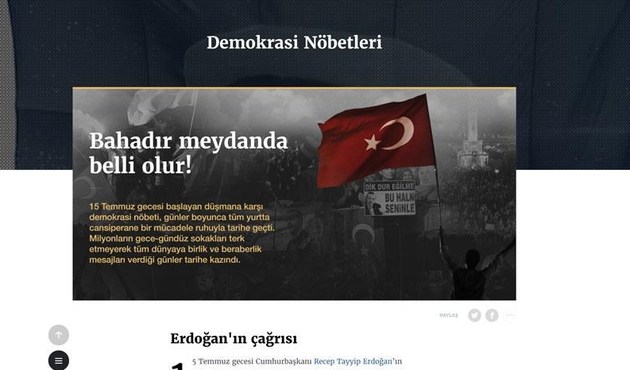 15 Temmuz'da yaşananlar, dijital kütüphanede anlatılıyor